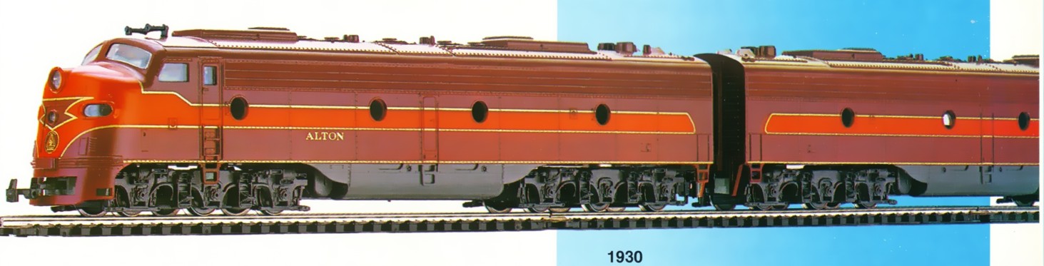 HO Scale: IHC/Rivarossi, EMD E8 A and B units, WL-607+